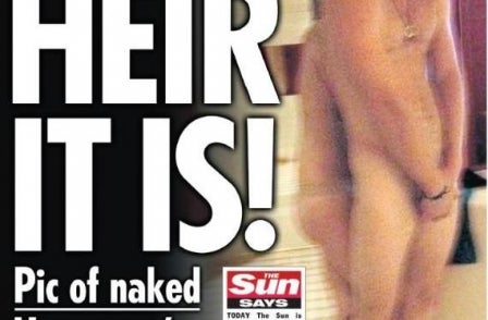 Prince Harry confirms he won't complain to PCC over Sun naked pics